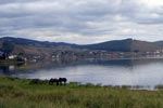 Озеро курорт в Хакассии.